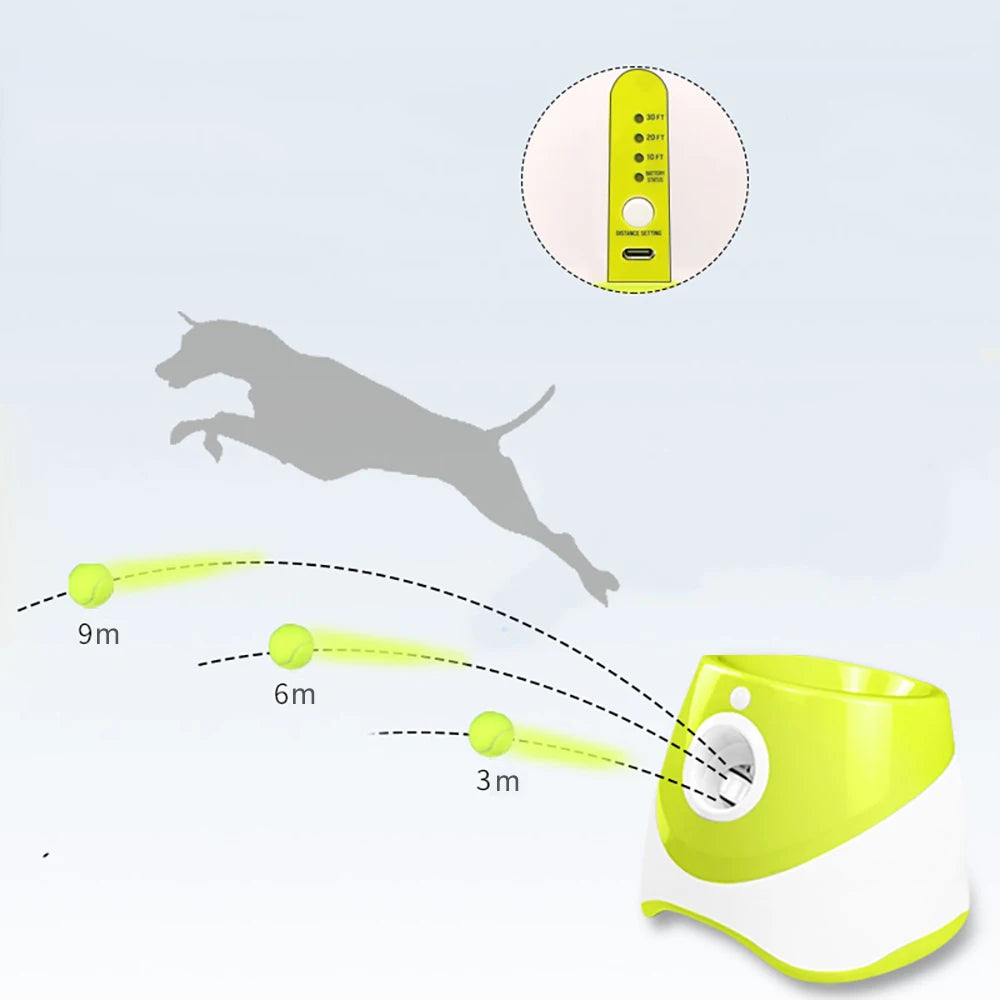 Automatic Tennis Launcher Dog Toy